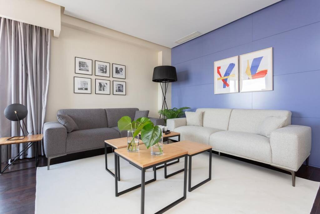 Ferienwohnung Impresionante Apartamento En Edificio De Lujo Selton Plaza Espana Madrid Exterior foto
