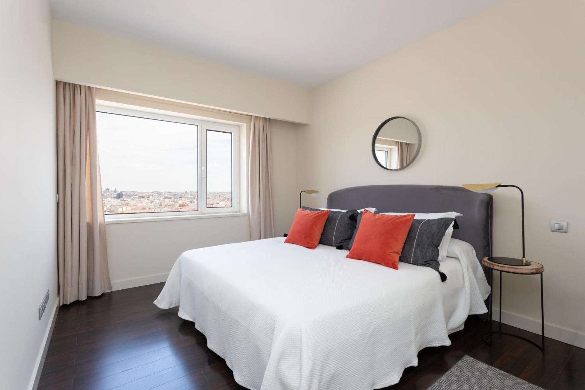 Ferienwohnung Impresionante Apartamento En Edificio De Lujo Selton Plaza Espana Madrid Exterior foto